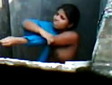 Barishal Girl Bathing After Masturbation