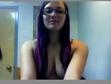Cute Webcam Homemade Video With A Sexy Babe's Boobs