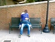 Students Humping On A Bench In Public