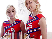 Lesbian Cheerleaders Make Special Cookies