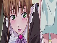 Geiles Manga Mädchen Lutscht Einen Schwanz In Einem Hentai Zeichentrickfilm