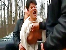 Dogging - Mature Girl Fuck By 2 Mens Near The Forest