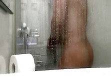 Having A Shower