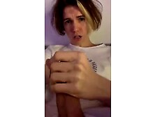 Twink Eats His Own Cum