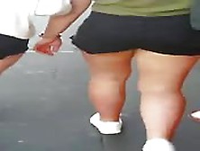 Nice Ass In Tight Shorts As She Walks Down The Street
