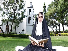 Stunning Nun Yudi Pineda Opens Her Tight Ass For A Lustful Priest