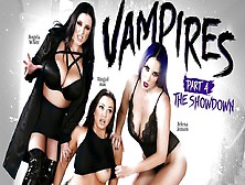 Girlsway - Vampire Angela White And Her Leader Hard Fuck Abigail Mac To Make Her Part Of The Coven