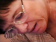 French Old Step Mom - Cum On Glasses