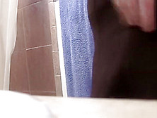 Bbw Milf Films Herself Masturbating In The Bathroom