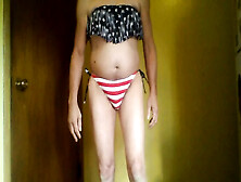 American Flag Bikini