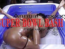 Sexxxy Super Bowl 2011 Oil Wrestling