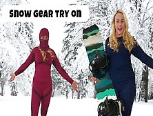 Snow Gear Try On Haul With Michellexm