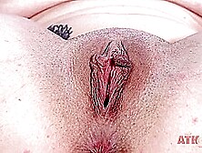 Petite Redhead Teen Kandi Quinn With Tattooed Body Masturbating Solo