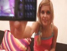 Cute Small Tits Teen Blonde Loves Cum, By Blondelover