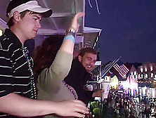 New Orleans Mardi Gras Party With Flashing And Ass Licking Behind The Scenes - Springbreaklife