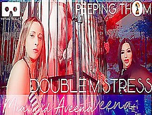 Mia And Aveena - Double Spanking
