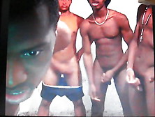 4 Hung Straight Black Mates Showing On Cam