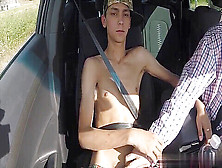 Very Young Boy Jerked Off In The Car