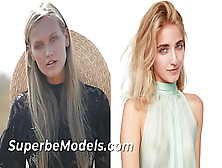 Superbe Models - (dasha Elin, Bella Luz) - Blonde Compilation! Gorgeous Models Undress Slowly And Show Thei