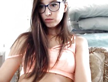Hot Girl Playing Solo In Webcam