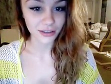 She Likes Teasing With Her Big Dildos While On Her Live Web