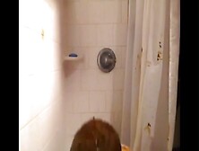 Ginger Guy Takes A Shit Bath