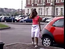 Asian Girl Peeing In The Streets
