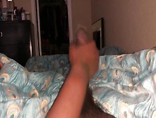 Getting My Big Black Dick Jacked From My Manager + Super Zoom Cumshot At En