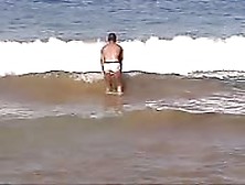 Great Jerking Off At A Nudist Beach