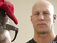 Trans Girl Riley Quinn Gets Fucked By A Bald Guy