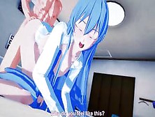 Akame Ga: Esdeath Seduces Tatsumi (3D Hentai)