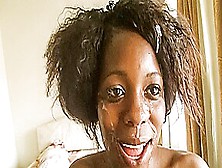 Real Black African Slut Nailed Tight Ass Gets Facial In Her Interracial Anal Hardcore Casting