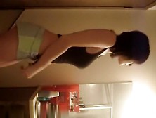 Girl Girl Stripping In Her Own Room