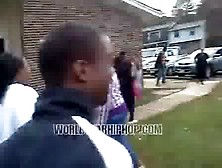 Street Fight Boobs Come Out