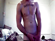 A Cute Str8 Guy With Gigantic Dick On Cam