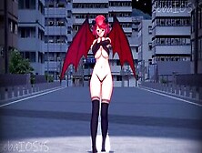 Succubus Pyra-Conqueror Anime Dance 【Mmd】[Kkvmd]