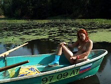 Nika Nut Masturbates On A Boat And It Looks Fairly Hot