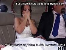 Hunt4K.  Excited Girl In Wedding Dress Fools Around With Not Her Future Hubby
