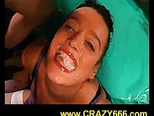 Pissing In Cum Filled Mouth Of Betty
