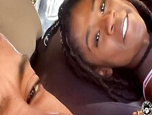 Lil D Picks Up Dreadhead African Drives Her Around For Sex Pt Two