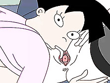 Horny Futurama Bitches Amy And Turanga Share Cock
