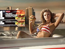Sexy Banned Carl's Jr Commercials