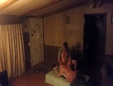Wife Didn't Know About New Security Cam.  Busted Cheating With Big Anon Cock