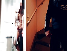 Straight Roommate Caught Secretly Jerking Off While Horny Guy Fuck Himself Under Shower With 2 Dildo Into Ass And Mouth