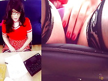 Under My Desk Slut,  Trans Joi