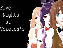 Mmd Vore - Five Nights At Voreton's (Fnaf Vore)