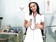 Sexy Nurse Pavlina Put A Medical...