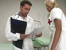 Busty Nurse Does Her Best For A Patients Delight