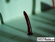 Christy Mack Plays With Her Wet Vagina