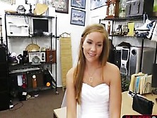 Hot Blonde Bride Gets Hammered By Shawn